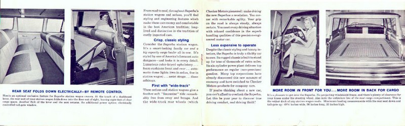 1960 Checker Brochure Page 4
